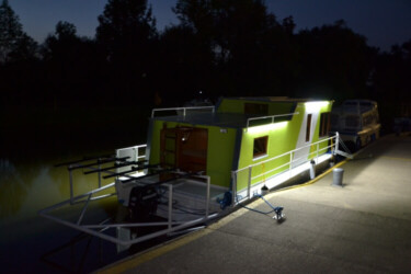 Venkovní osvětlení Půjčovna hausbotů Baťův kanál - hausbot Amálka